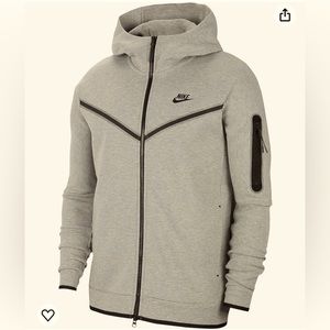 Nike tech Zip up Hoddie